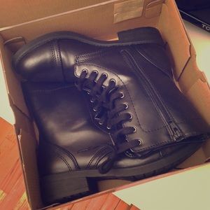 Black Combat Boots